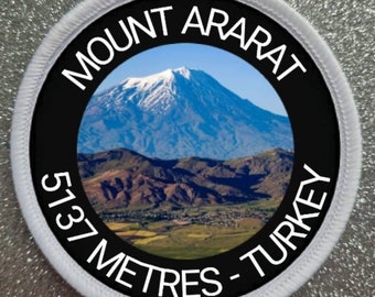 3 inch Mount Ararat Turkey patch badge