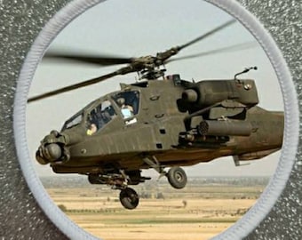 Badge patch Apache Helicopter da 3 pollici