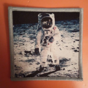 Apollo 11 Neil Armstrong NASA Moon Landing 8cm patch badge
