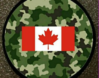 Canada Camo Military Style 3 inch Patch Badge