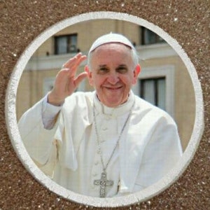 Distintivo de patch do Papa Francisco de 3 polegadas