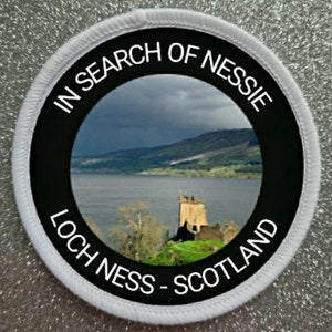 3 inch In Search of Nessie Loch Ness Patch Badge