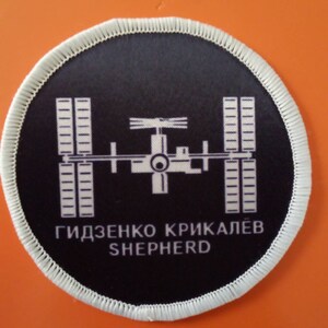 ISS Mission 1 Space Travel (Badge) 8cm Patch Mission 29 NASA ESA Rare