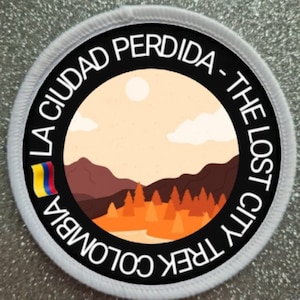 3 inch La Ciudad Perdida The Lost City Trek Colombia patch badge