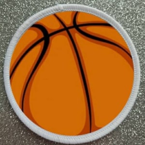 3 inch Basketball patch badge