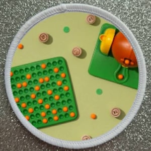 Insignia de parche de Bingo Game de 3 pulgadas