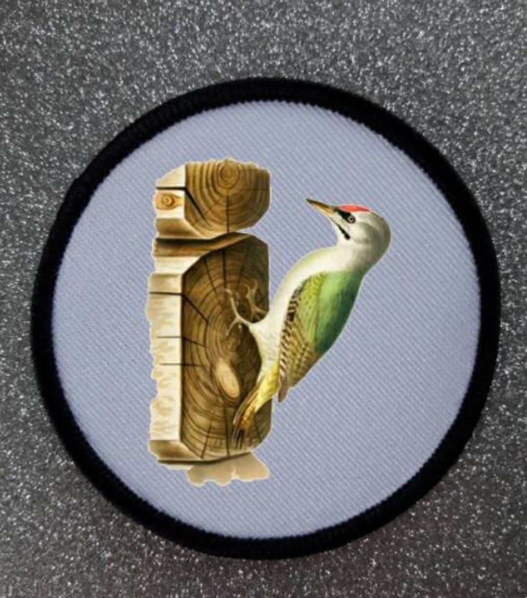 3 Inch Woodpecker Patch Badge - Etsy