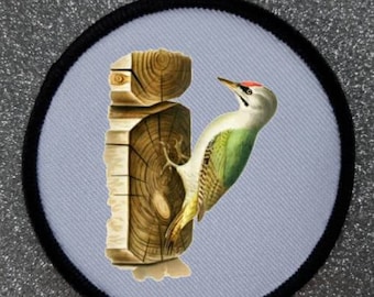Badge patch Picchio da 3 pollici