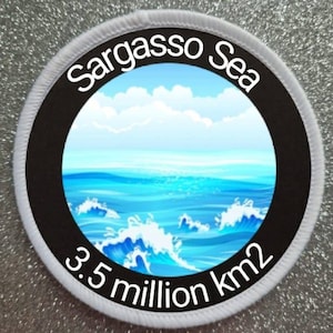 3 inch Sargasso Sea patch badge