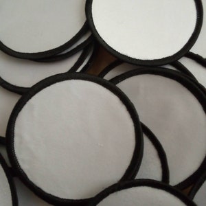 10 X Blank Sublimation 3 inch Patch Badges
