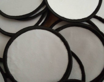 10 X Blank Sublimation 3-Zoll-Patch-Abzeichen