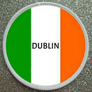 3 Inch Dublin Ireland Patch Badge