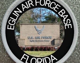 7,5 cm Eglin Air Force Base Florida-embleem
