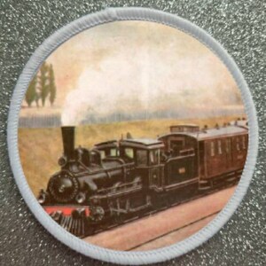 Insignia del parche de sublimación de Orient Express de 3 pulgadas