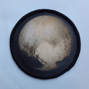 冥王星 8 cm パッチバッジ