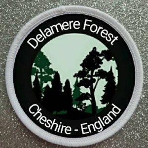 3 inch Delamere Forest patch badge