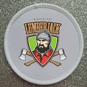 3 inch Lumberjack patch badge