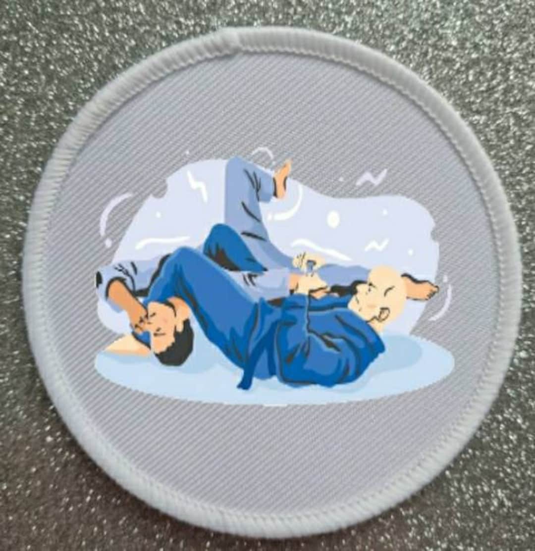 3 Inch BJJ Jiu Jitsu Patch Badge Etsy