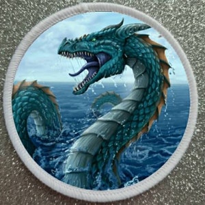 3 Inch Monster of the Sea Sea Monster patch badge
