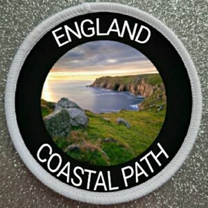 3 inch England Coastal Path Patch Badge