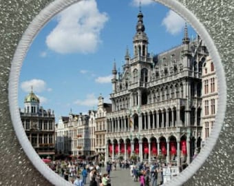 3 Inch Brussels Belgium patch badge