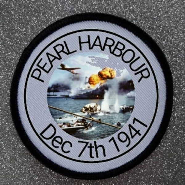 3 Inch WW2 Pearl Harbour Patch Badge