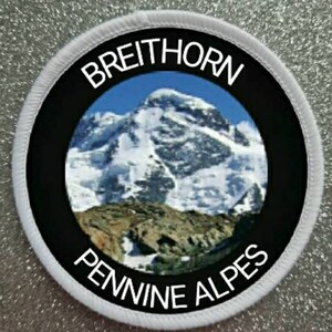3 inch Breithorn Pennine Alpes patch badge