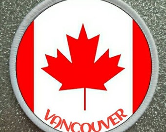 3 Inch Vancouver Canada Patch Badge
