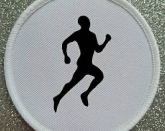 3 inch Running Patch Badge
