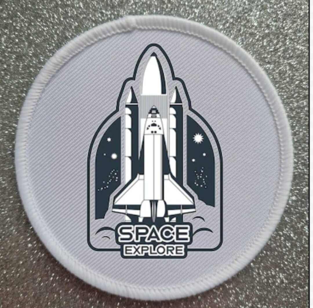 3 Inch Space Explore Space Shuttle Patch Badge - Etsy