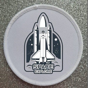 3 Zoll Space Explore Space Shuttle Patch Badge