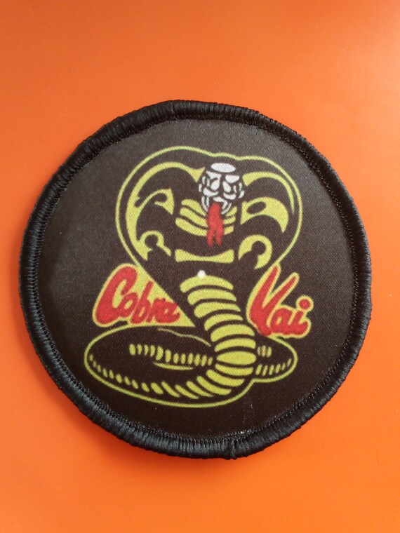 Insignia de parche Cobra Kai Karate Kid Style 8cm | Etsy México