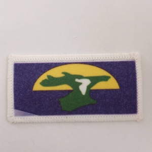 Drapeau de 3 pouces de la couture des îles Chatham sur l’insigne de correction
