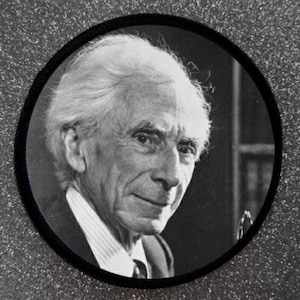 Badge patch Bertrand Russell 3 pouces