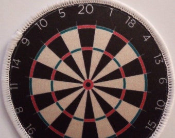 Dart board Dart Player Fan (Badge) 8cm Patch Badge