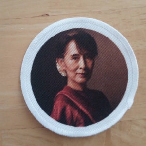 Aung San Suu Kyi 3 inch Patch Badge