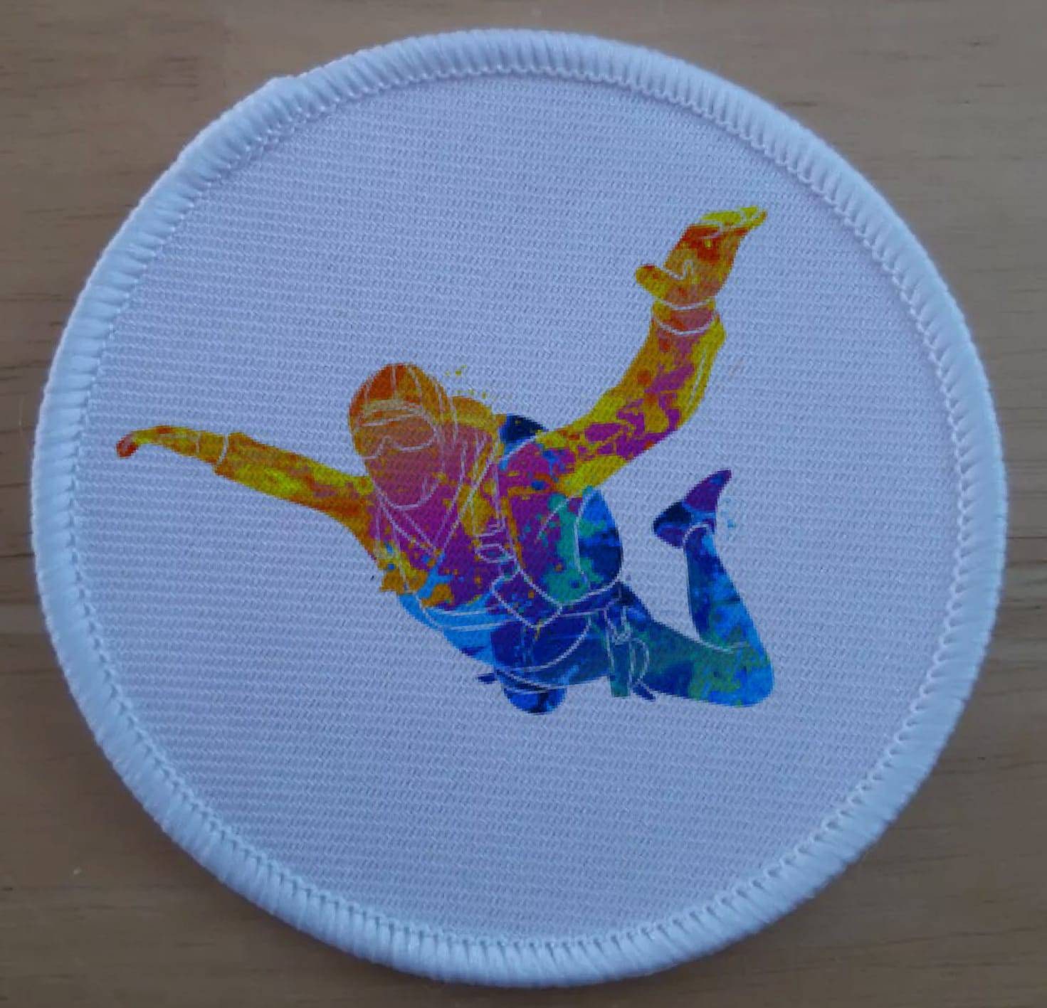 3 Inch Skydiving Skydiver Patch Badge Etsy