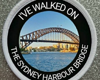 3-calowa naszywka z mostem Sydney Harbour