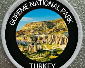 3 inch Goreme  National Park Turkey Patch Badge