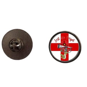 2.4cm St George Military Remembrance England Pin Badge