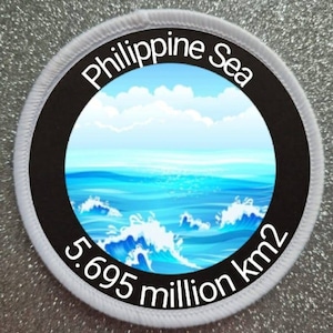 3 inch Philippine Sea patch badge