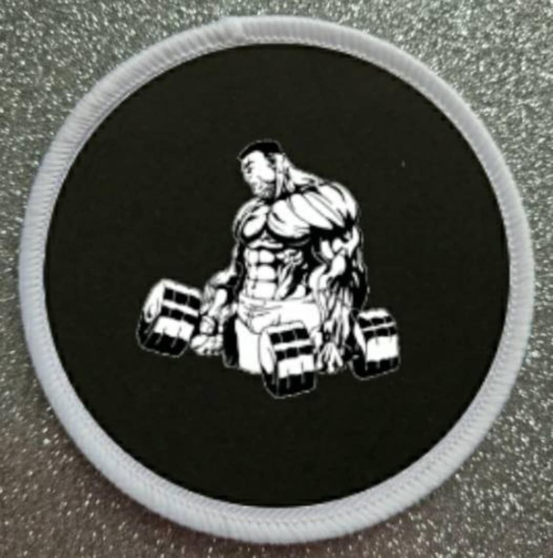 3 Inch Bodybuilding Patch Badge - Etsy