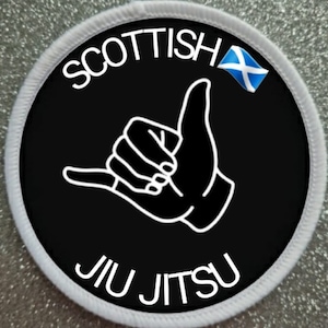 3 inch Scottish Jiu Jitsu Scotland Patch Badge