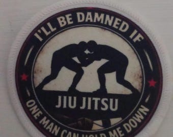 Patch Jiu Jitsu Brésilien 'Keep Ondoyant' - Bleu - Repasser - BJJ Gi Kimono
