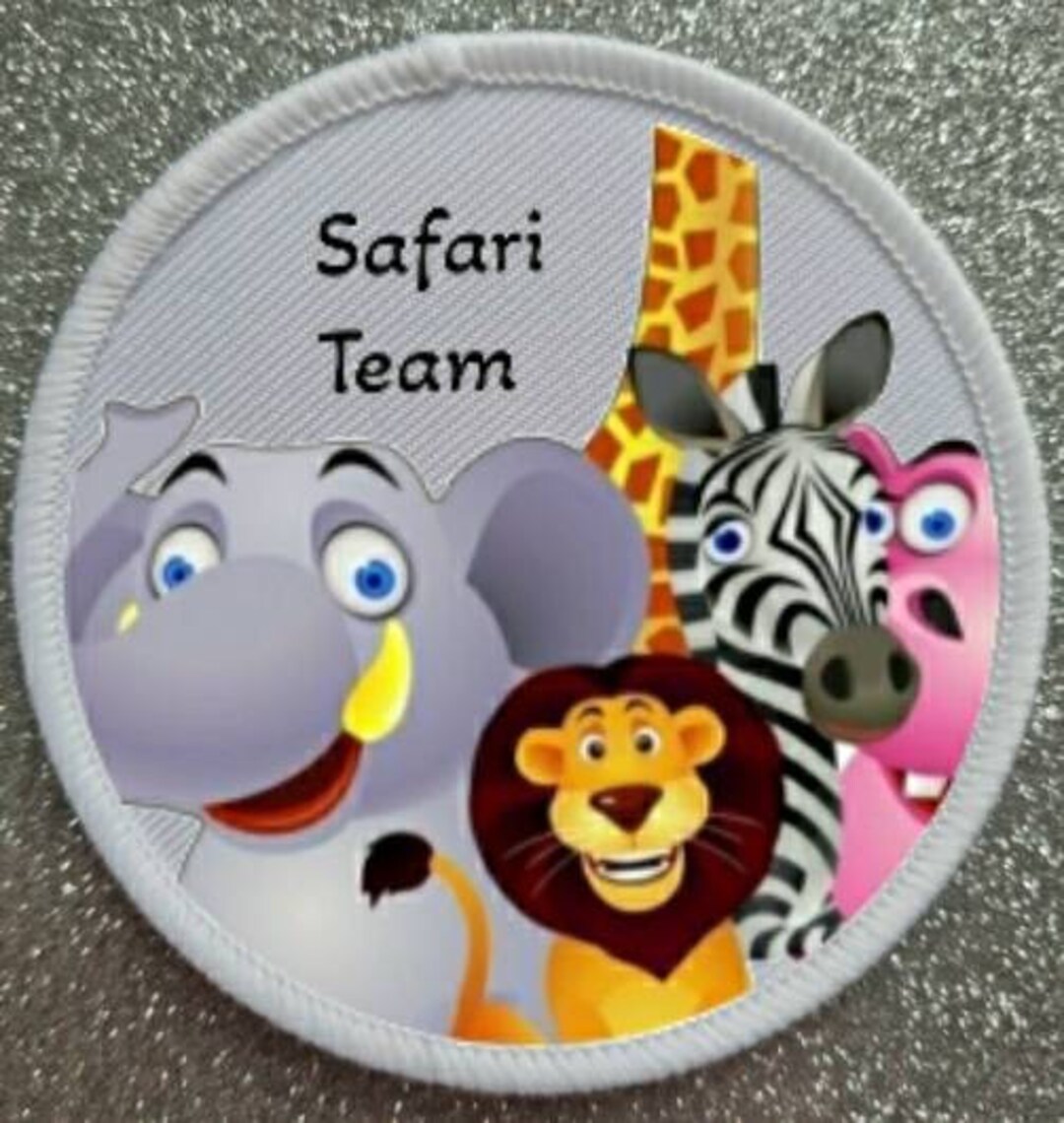 Safari Guide Patch 3 Inch Safari Team Patch Badge - Etsy