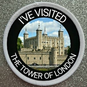 3 Inch The Tower of London Patch Badge.