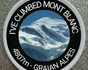 3 inch Mont Blanc patch badge