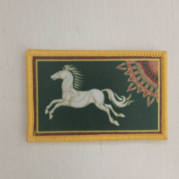 Parche de 3 pulgadas de estandarte de caballo de película (insignia)