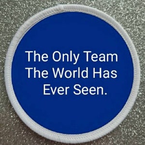 3 Inch Football Stadium Chant - Patch Badge.