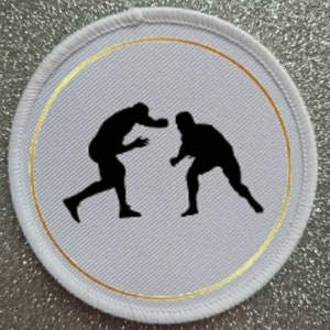 3 inch Submission Grappling patch badge